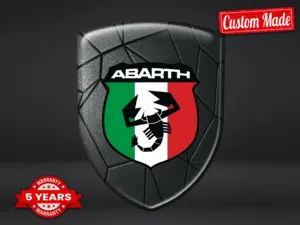 Fiat Abarth Banners Auto Rendimiento Máximo Elegante Pro Minimal